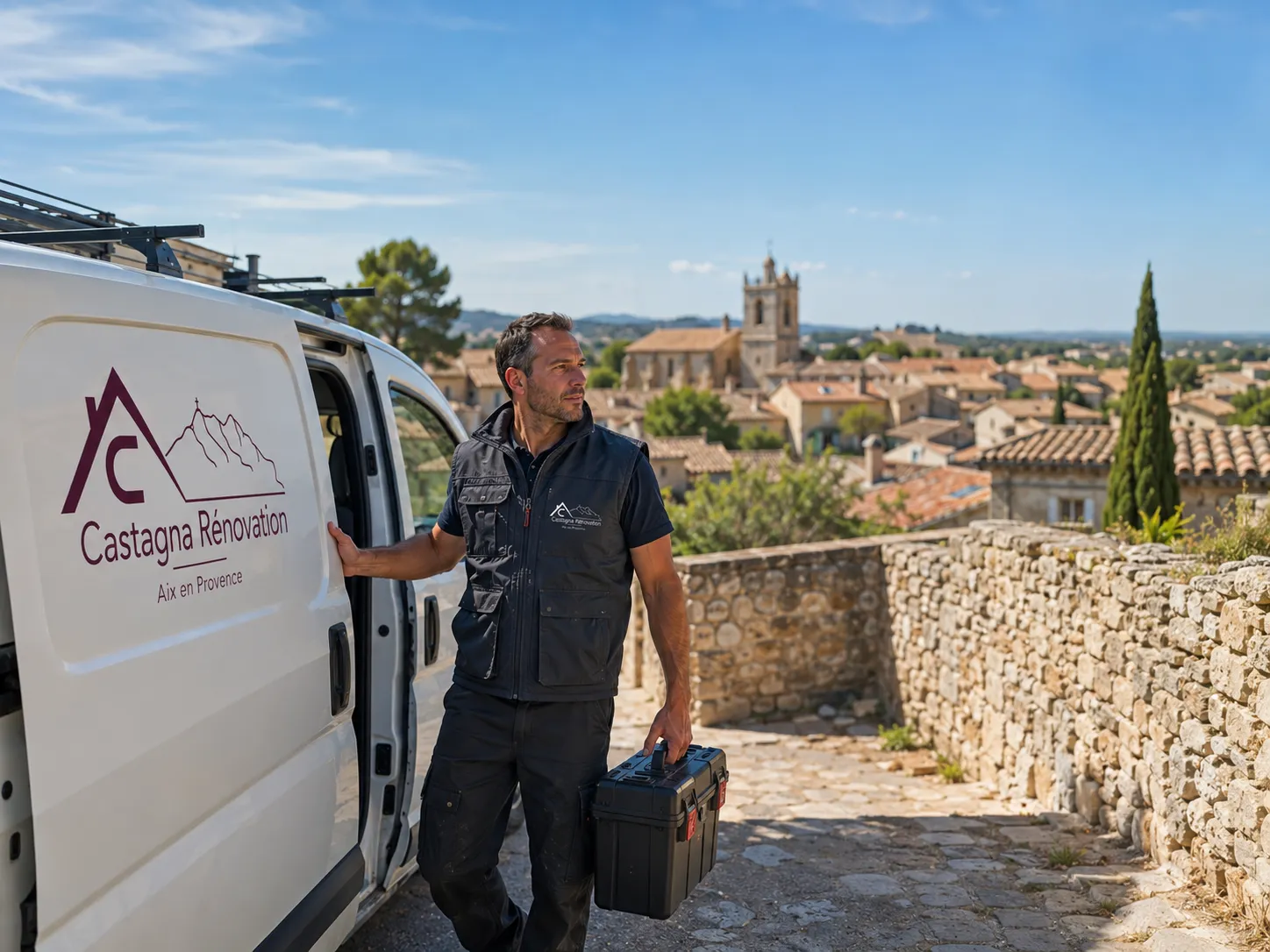 Couvreur à Aix-en-Provence — travaux de toiture par Castagna Rénovation