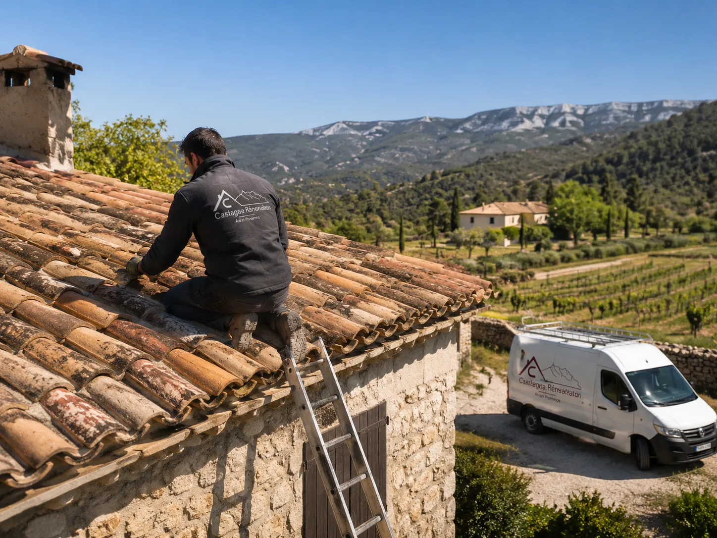 Couvreur à Bouc-Bel-Air — travaux de toiture par Castagna Rénovation