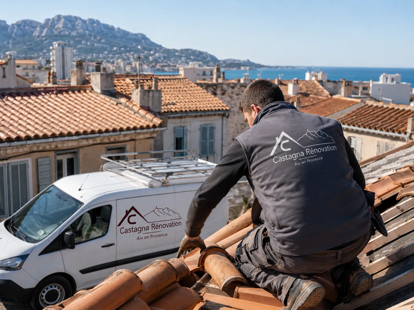 Couvreur à Marseille — travaux de toiture par Castagna Rénovation
