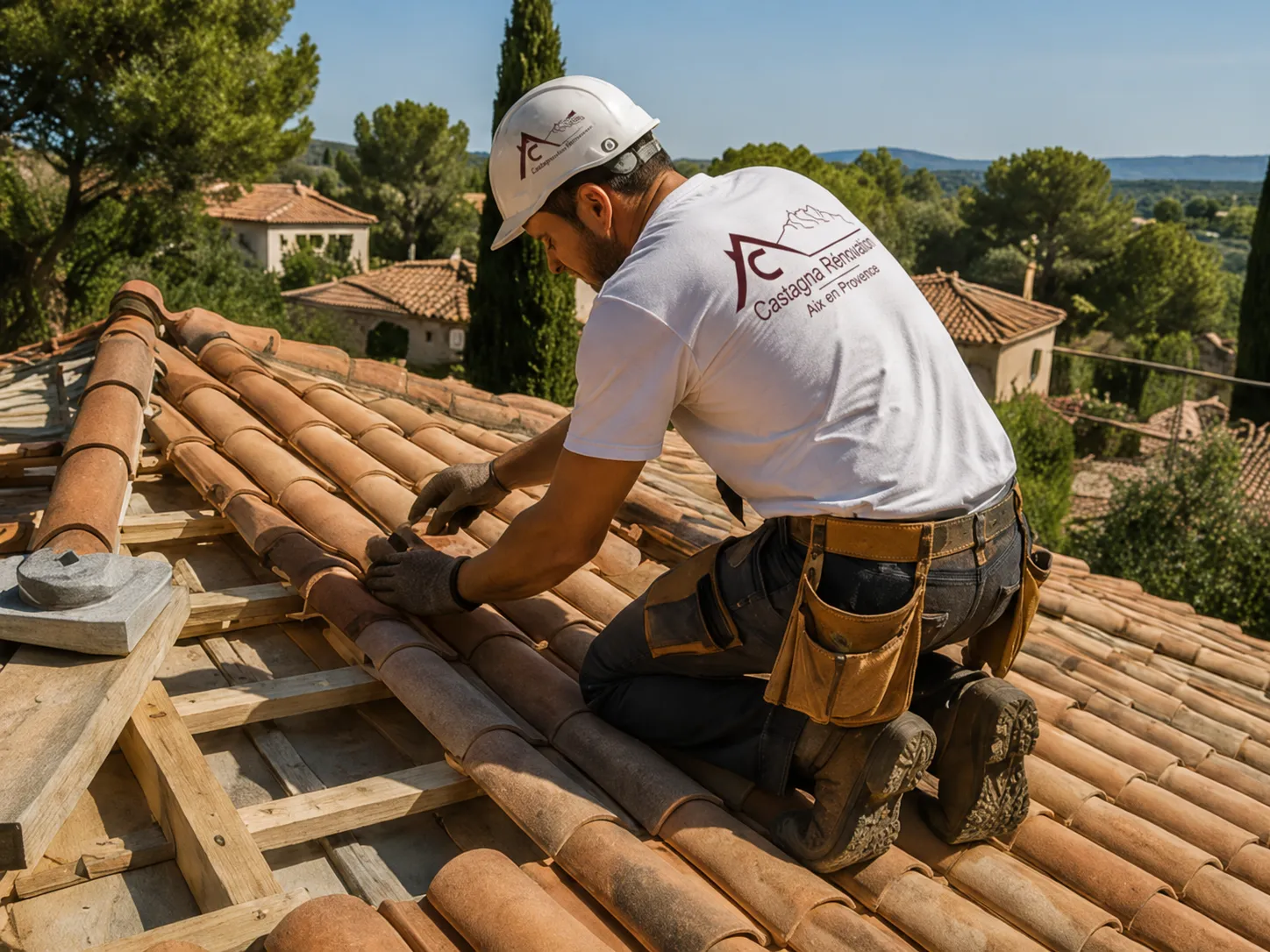 Travaux de toiture par Castagna Rénovation