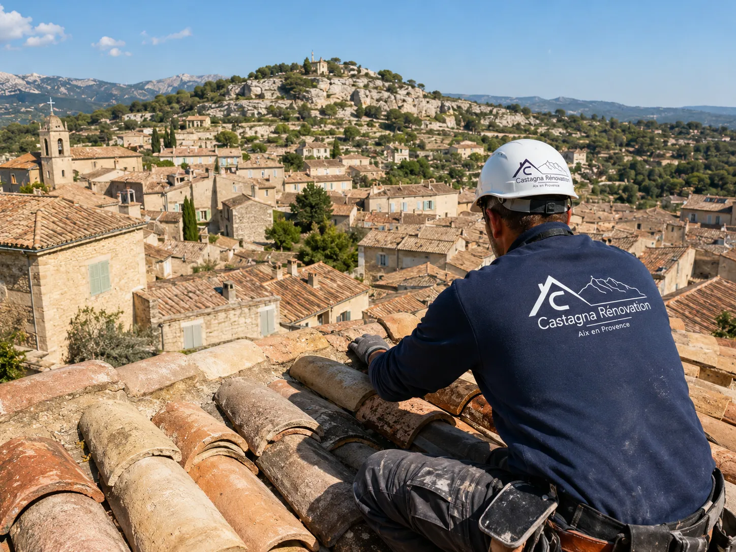 Couvreur à Trets — travaux de toiture par Castagna Rénovation
